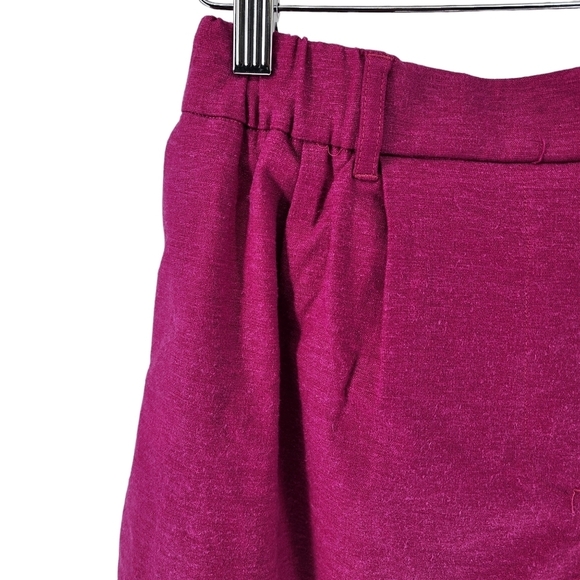 Express Women's Linen-Blend Pull-On Short - S - Picture 2 of 6